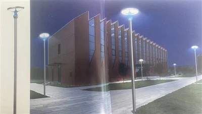 Luz LED para jardín con carcasa de aluminio