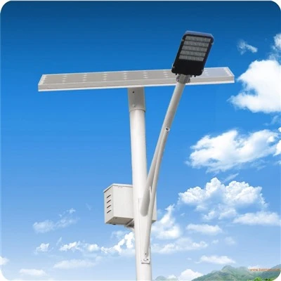 Luces de poste solares para exteriores