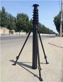 Varilla de monitoreo poligonal pintada telescópica